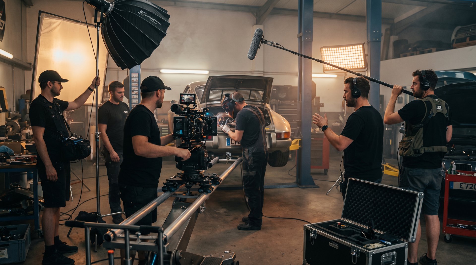 青柠视频修车改装视频-汽车MV视频制作