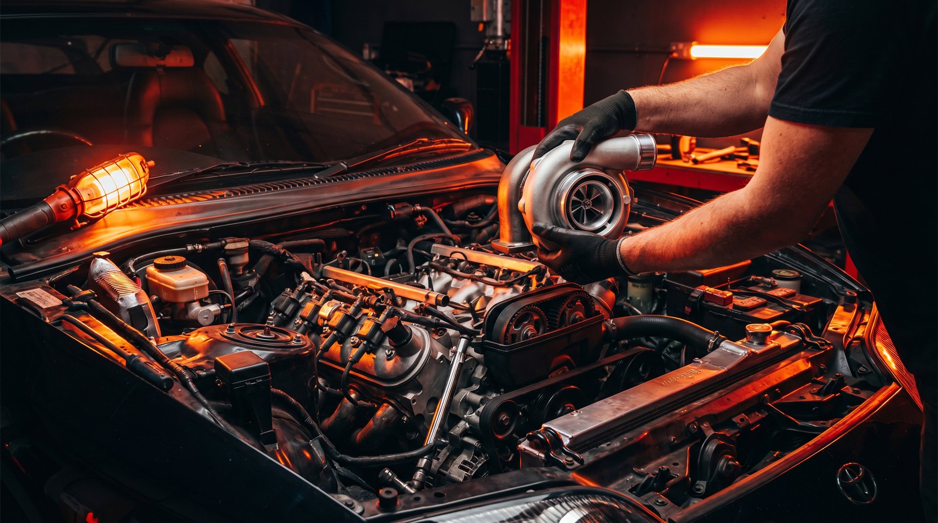 青柠视频修车改装视频-涡轮增压改装教程